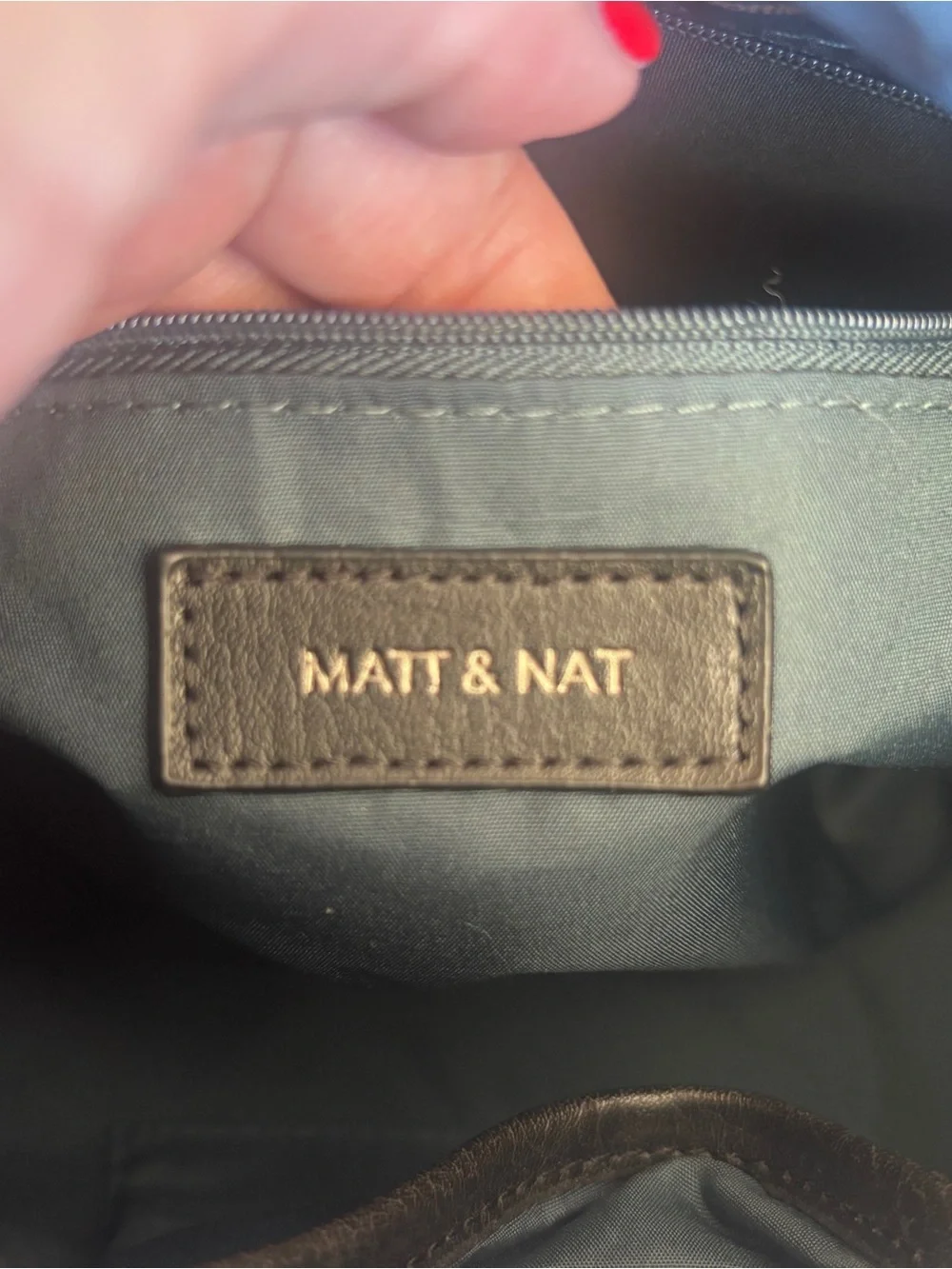 Matt & Nat Mitsuko Black Vegan Leather Convertible Satchel with Crossbody Strap